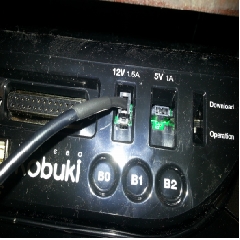 进口Kobuki底座供电口,12V@1A 连接器 设备编码1 仓位1